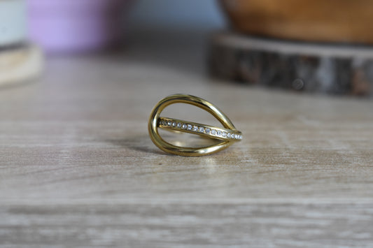 Bague Élégance Dorée