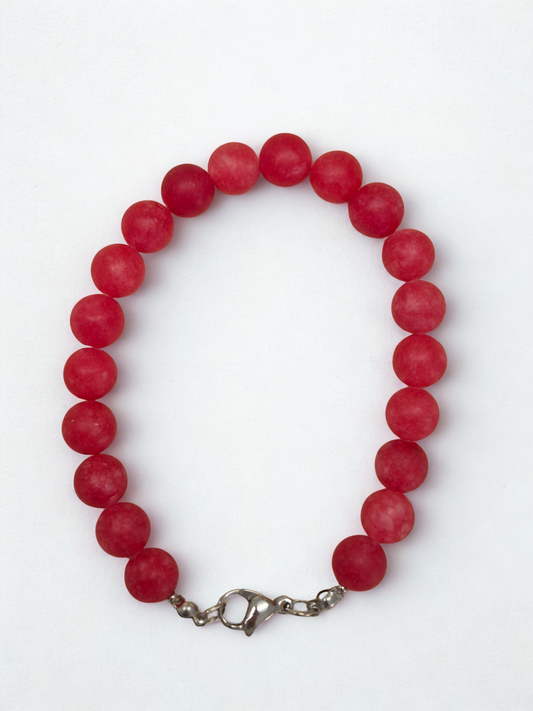 Bracelets création marbre rose