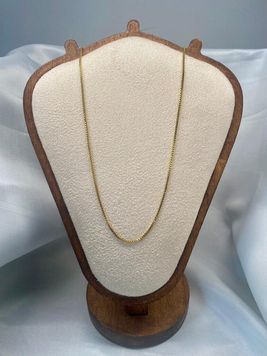 Collier minimaliste or